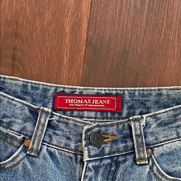 Vintage Classic Blue Denim Jeans - Picture 2 of 7